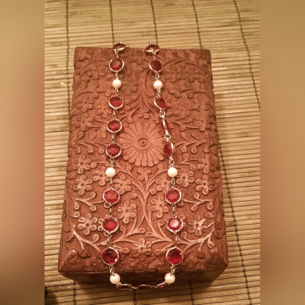 🎁 ☆BOGO 1/2 off☆ Necklace (wood box not included) Ready to gift with a sash.